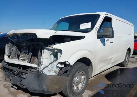 2015 Nissan Nv Cargo Nv2500 Hd S V6/Sl V6/Sv V6 z USA, uszkodzony, nr VIN 1N6BF0KY9FN805725